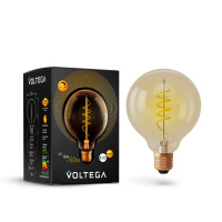 Лампочка Loft LED Globe,E27 2000K, Тонированный (Voltega, 7076)