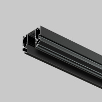 TR2023-BK Профиль-трек SMART ONE, для натяжных потолков, 3 м, алюминий, черный