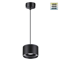 Подвес Накладной, Светодиодный С Переключателем Цветовой Температуры, Длина Провод 2м Giro Over, Led, Черный (Novotech, 358968)