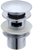 Слив для раковины автомат клик клак с переливом BOHEME Brillante 612/2